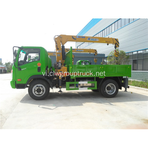 Cần cẩu xe tải 4x2 Boom 3ton